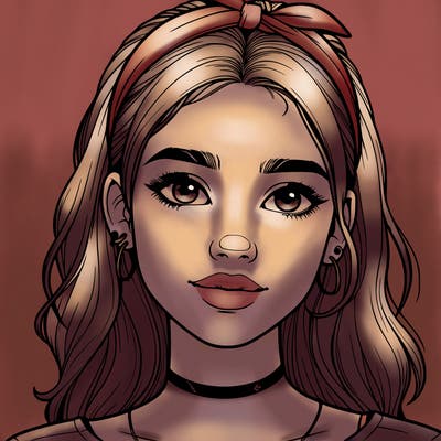 realistic teenage girl