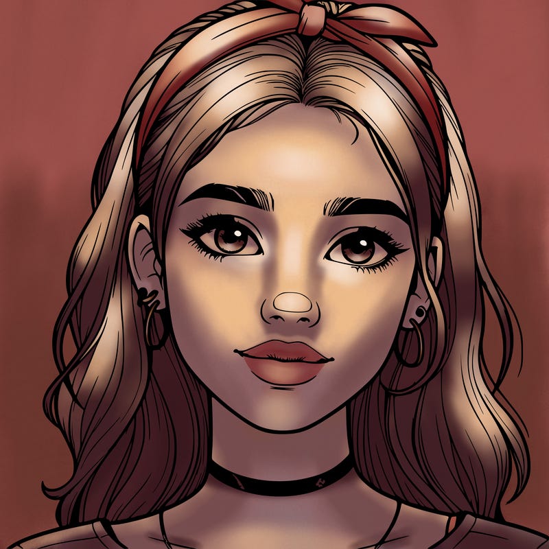 realistic teenage girl