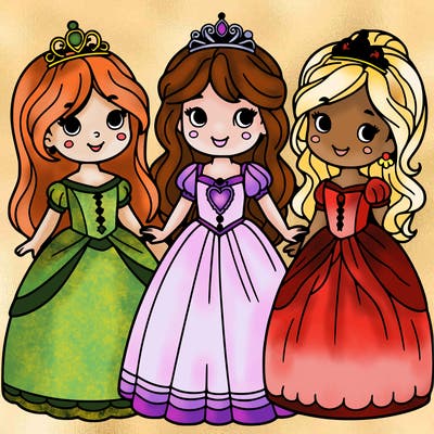 three princesses
