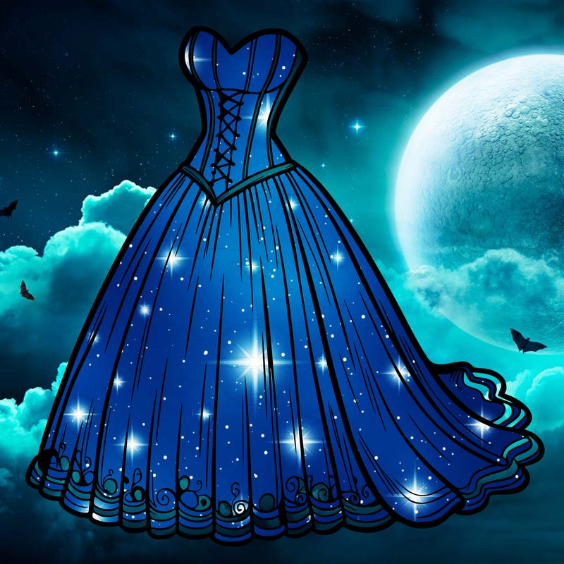 wedding dress-corset and a long and flowy skirt