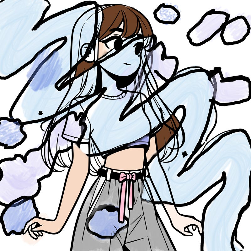 girl in a cute crop top