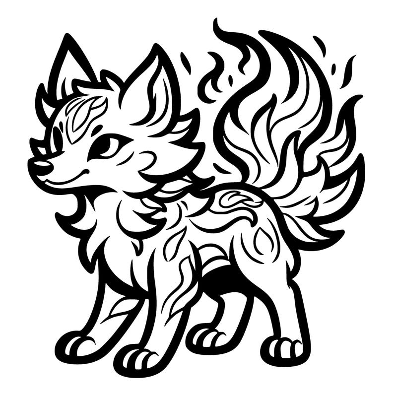 fire wolf