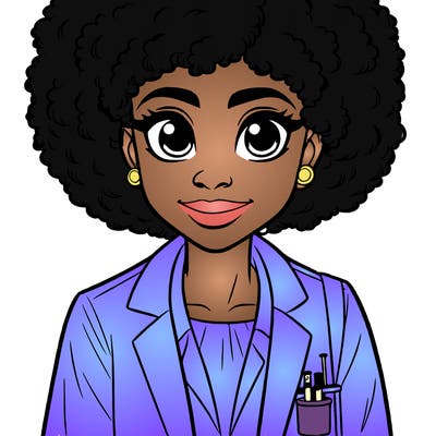 african american female scientist