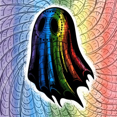 realistic creepy ghost