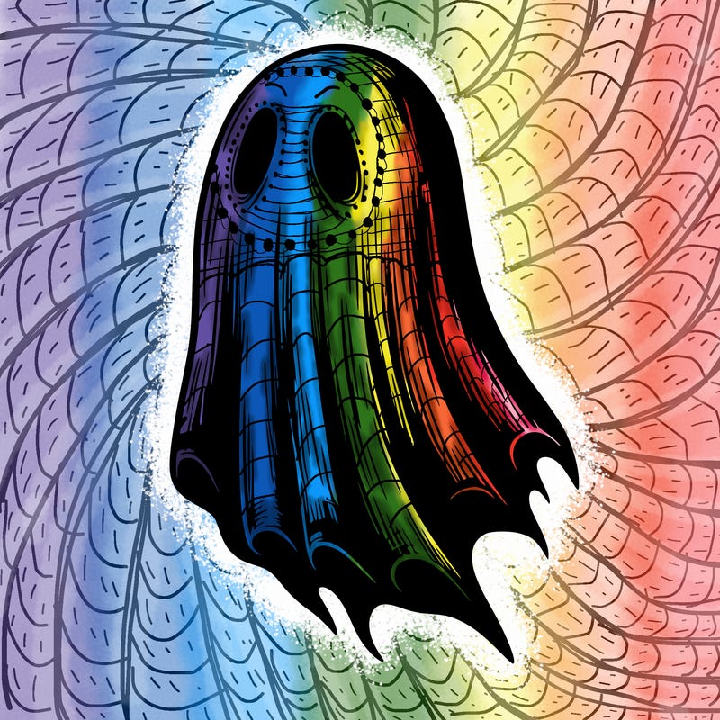 realistic creepy ghost