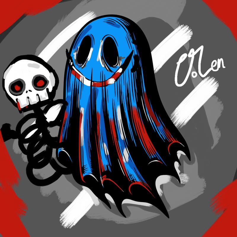 realistic creepy ghost