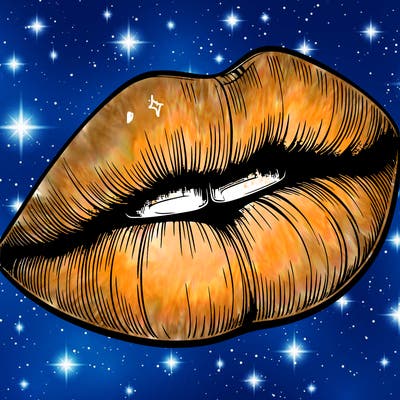 realistic lips