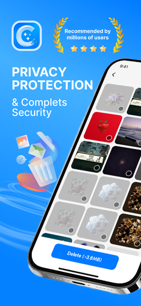 Smart Scan for Photos & Videos - Protección de privacidad y pantalla segura de eliminación de fotos para la gestión del almacenamiento