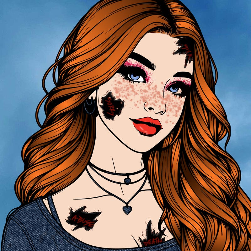 detailed realistic girl