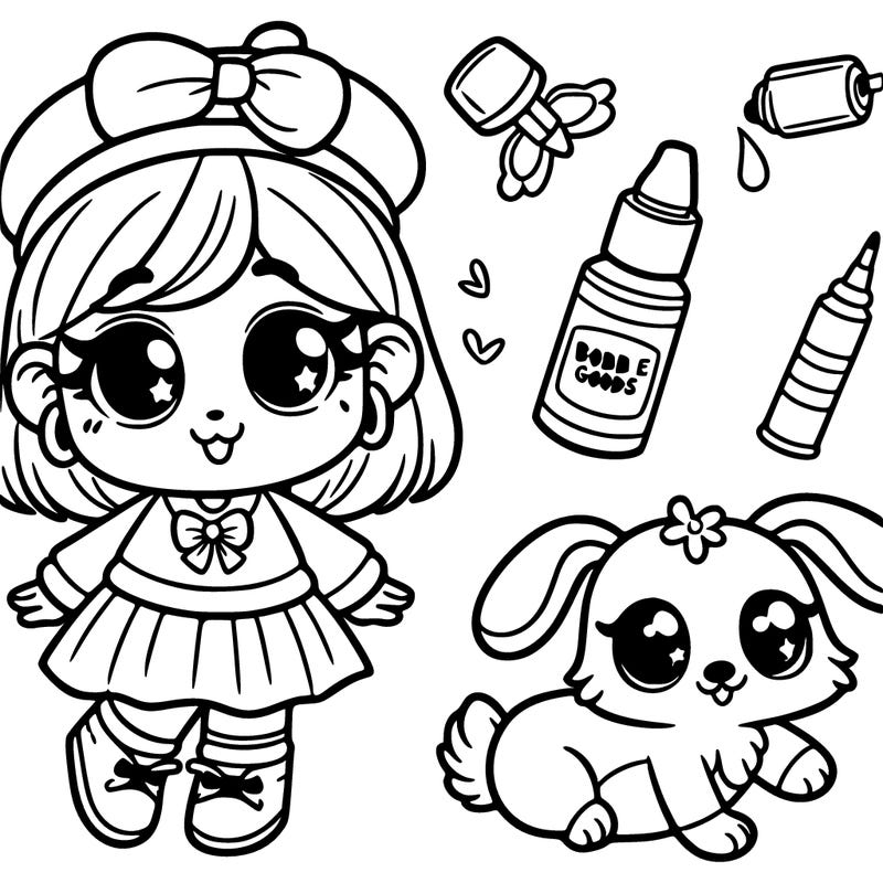 bobbie goods coloring book