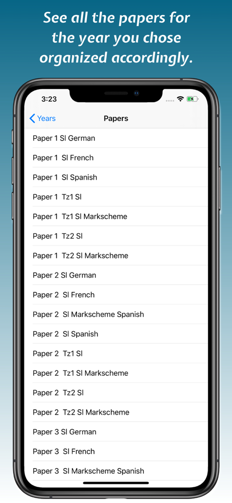 A+Papers: IB Exam Papers - A list of organized IB exam papers and markschemes