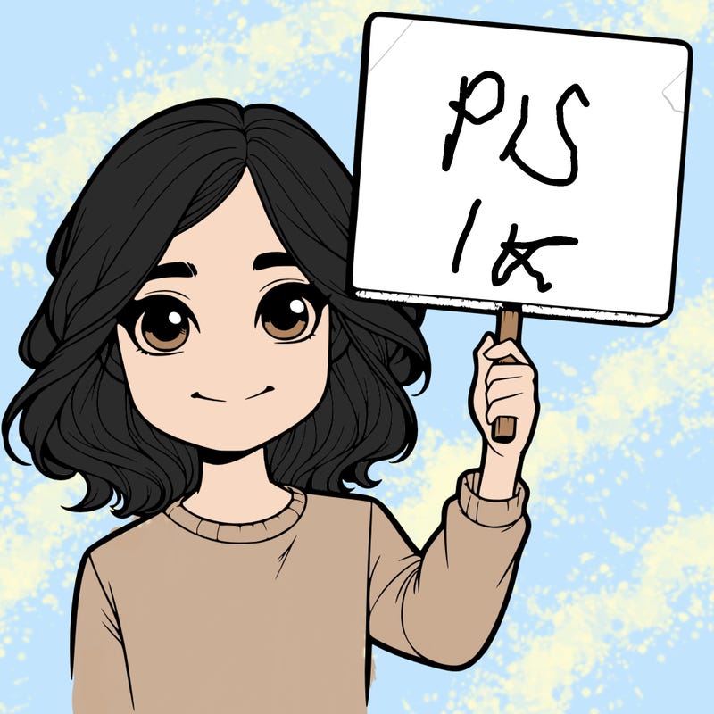 realistic girl holding up a sign