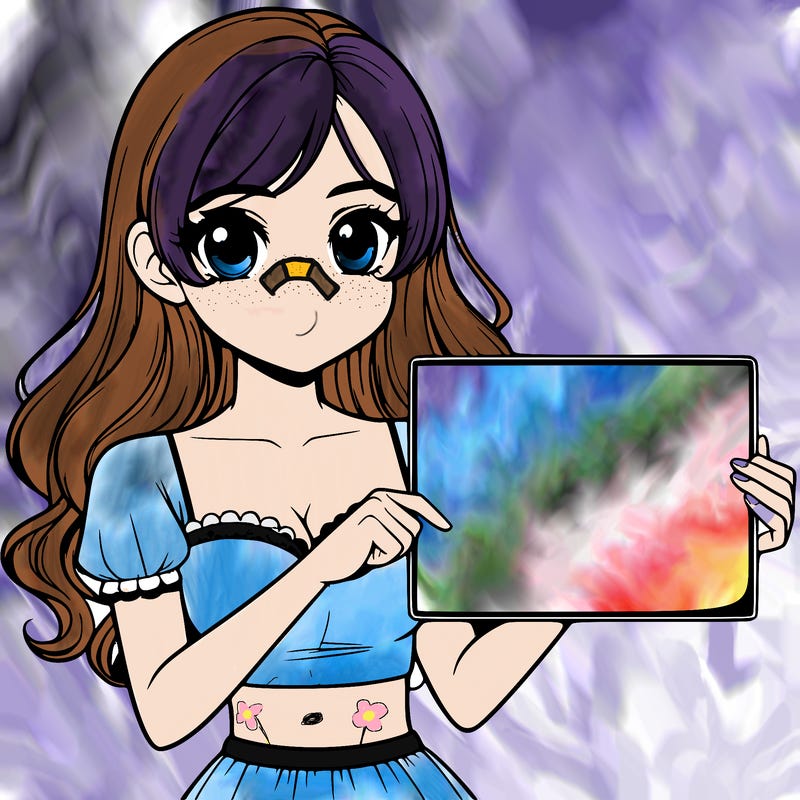 realistic pretty girl holding blank sign