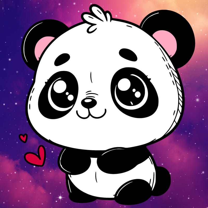 cute panda