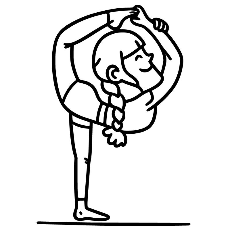 flexible person