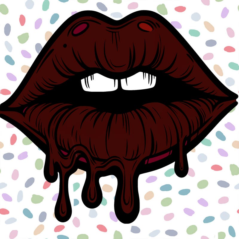 lips that look realistic and drip