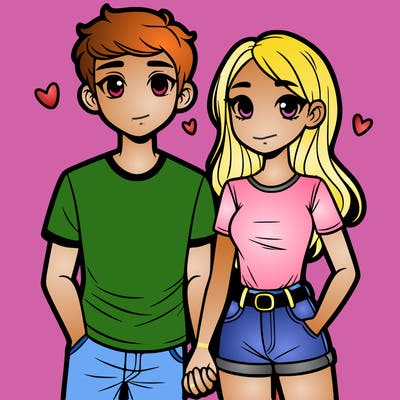 boyfriend and girlfriend