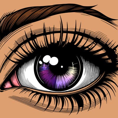 realistic eye