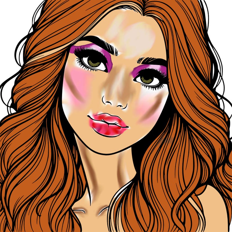 beautiful realistic girl