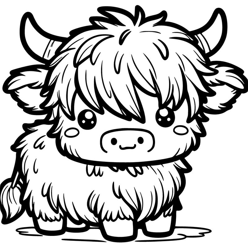 highland cow cute