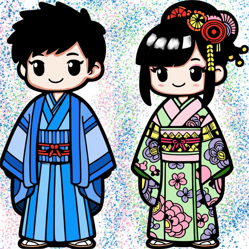 traditional japanese kimonos