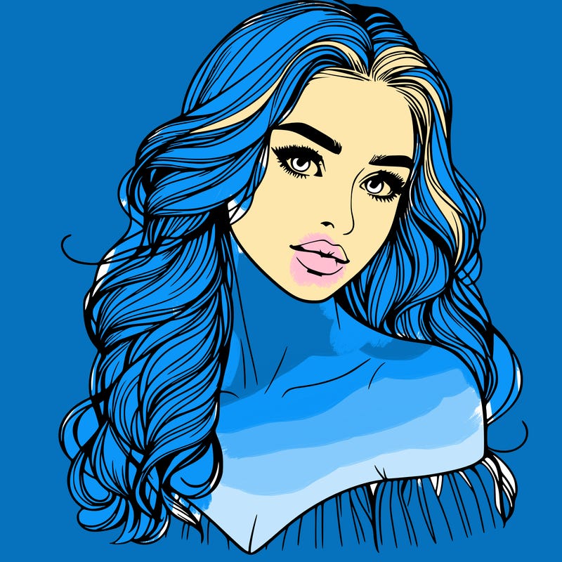 beautiful realistic girl