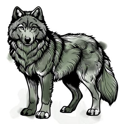 realalisric wolf
