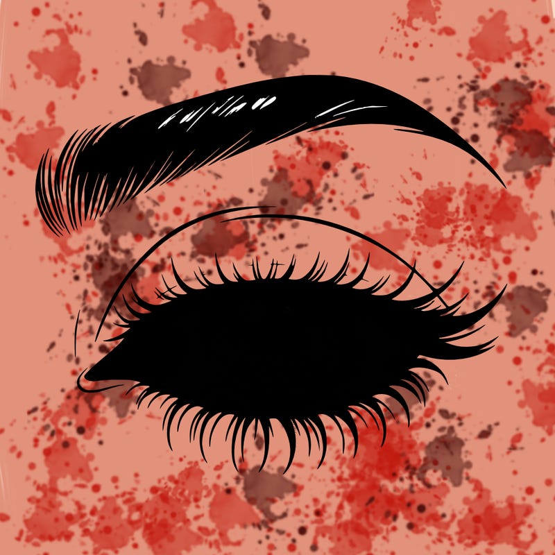 eye closed realistic