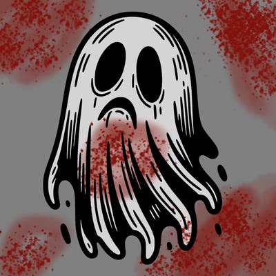 ghost face horror character