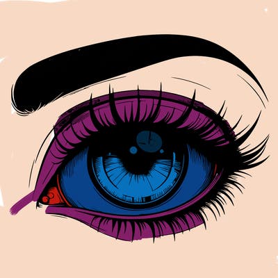 realistic eye
