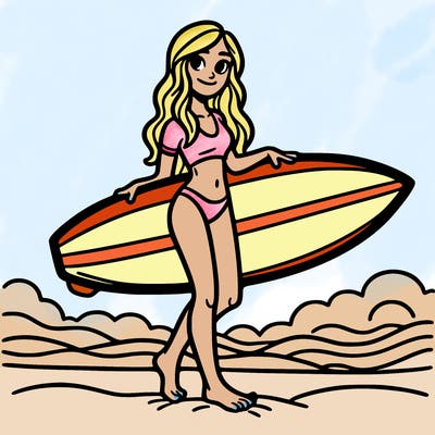 surfer girl