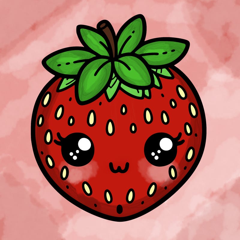 cute strawberry