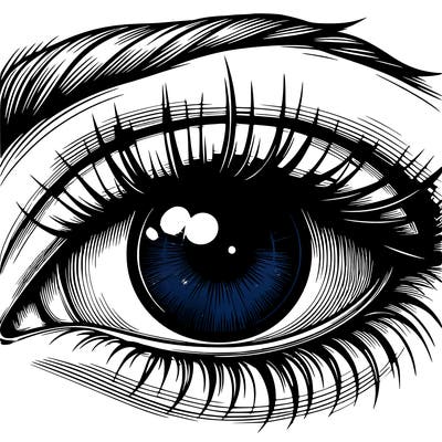 realistic eye