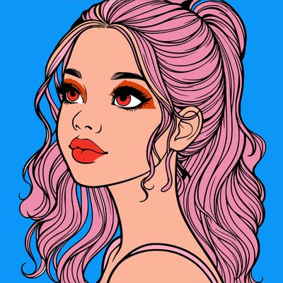 beautiful realistic girl