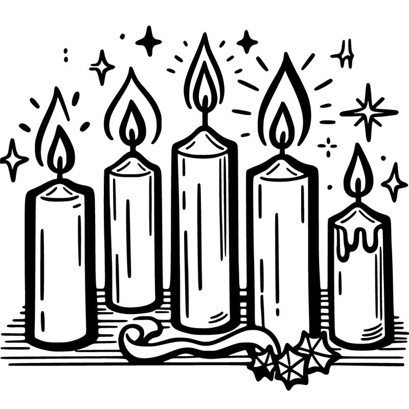 advent candles