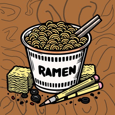 ramen noodles