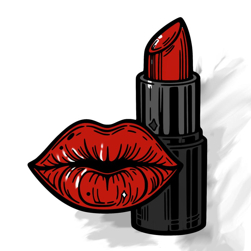lips and lipstick