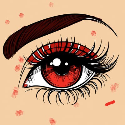 a beautiful eye
