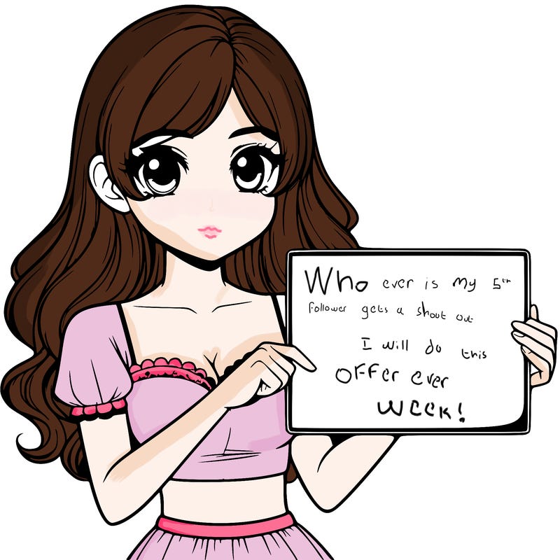 realistic pretty girl holding blank sign