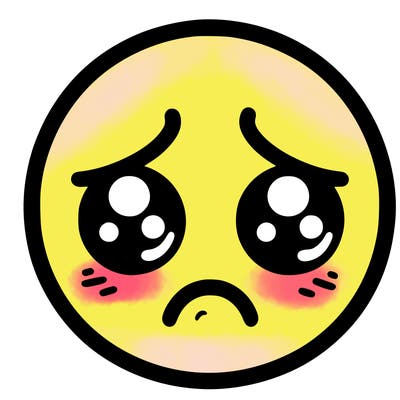 sad emoji
