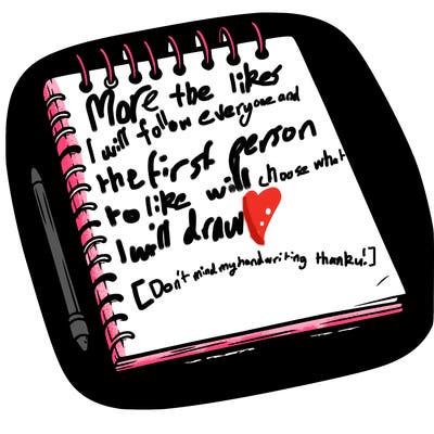 a blank sketch pad