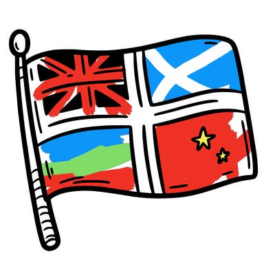 plain flag