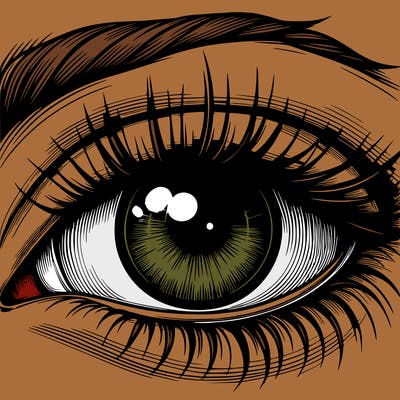 realistic eye