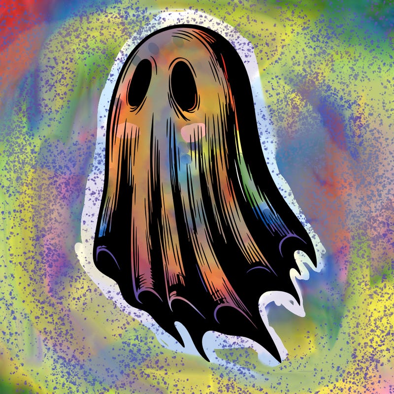 realistic creepy ghost