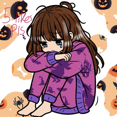 depressed girl