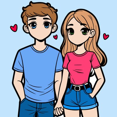 boyfriend and girlfriend