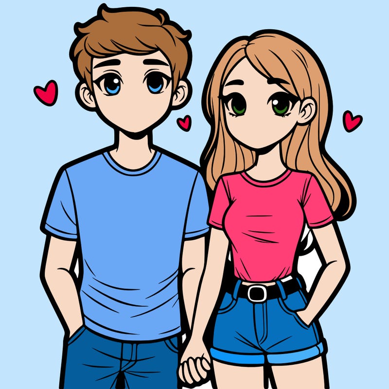 boyfriend and girlfriend