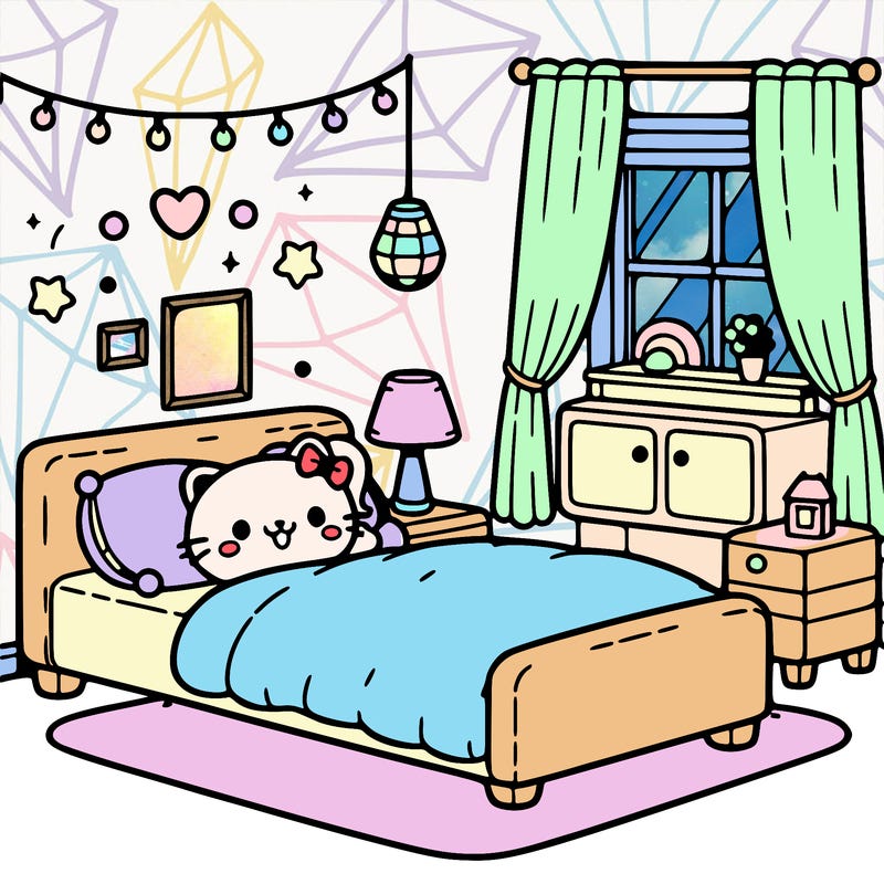 cute bedroom