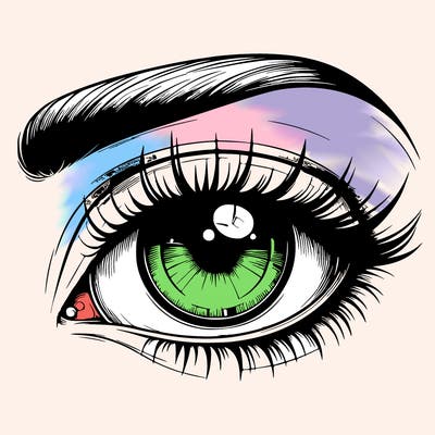 realistic eye