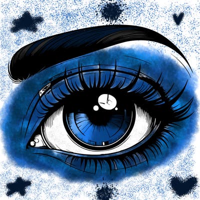 realistic eye